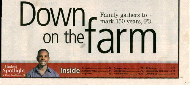 2nd half of 1st page of People insert to 7-8-06 Flint Journal