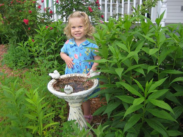 mischief in the flowers