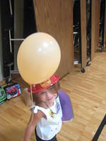 Josie graduating from Safety Town.