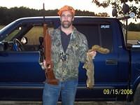 Grizzled veteran tree rat hunter